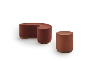A pouf from the furniture collection Void Matters for Sancal
