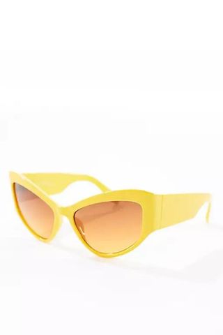 Jeepers Peepers Racer Sunglasses in Yellow