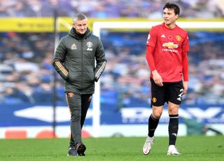 Ole Gunnar Solskjaer led United to a much-needed win at Everton before the international break