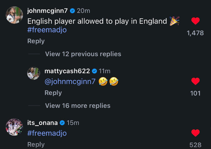 John McGinn jokes about Brian Madjo's situation at Aston Villa