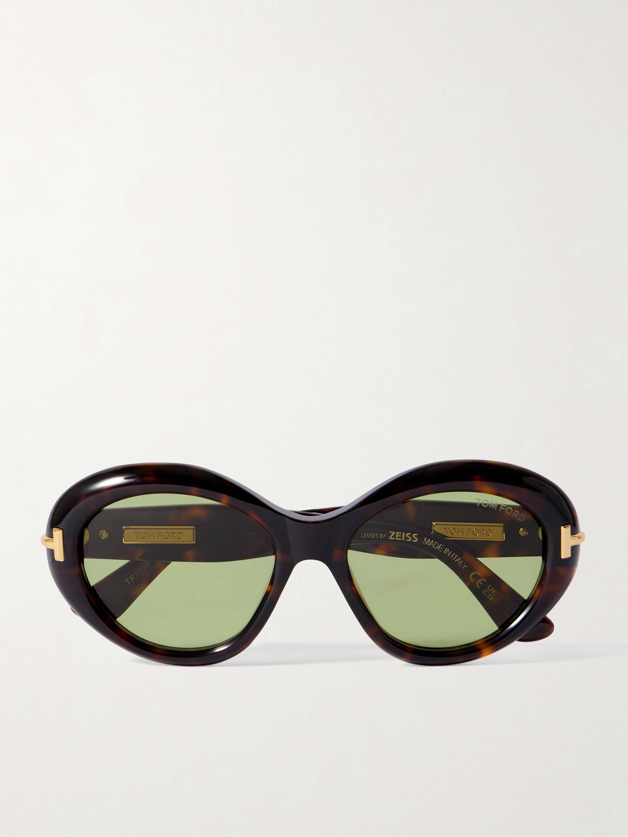 Icon Cat-Eye Tortoiseshell Acetate Sunglasses