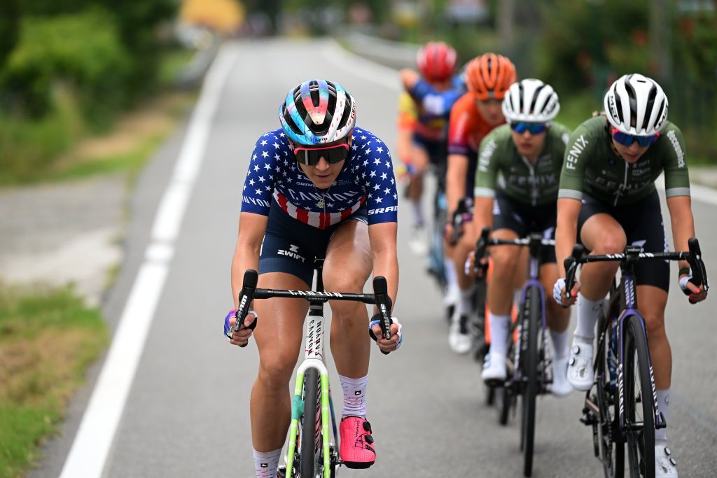 Chloe Dygert returns to peloton at Spring Classics after early-season ...