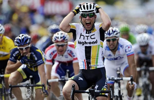 Mark Cavendish (HTC Highroad) is happy for another stage win