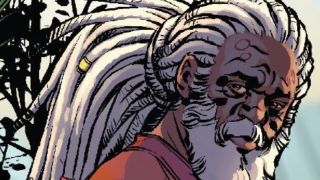 Changamire looking to the side in Marvel Comics