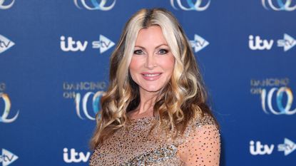 Caprice Bourret attends the Dancing On Ice 2019 photocall at the Dancing On Ice Studio