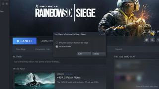 Rainbow Six Siege Vulkan Pop-Up Steam