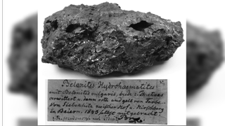 Sample of hydrohematite