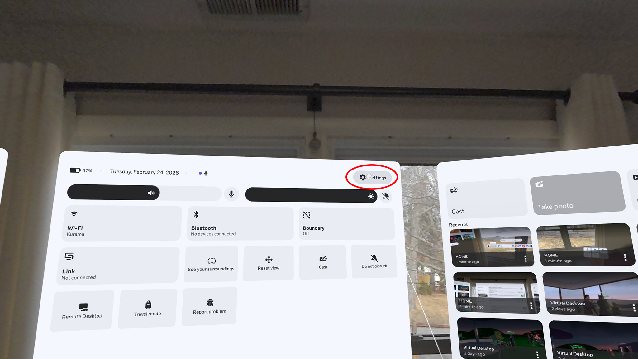 How to enable Expanded Quick Actions on a Meta Quest 3