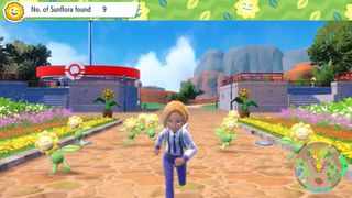 Pokemon Scarlet and Violet: Sunflora challenge at Artazon Gym