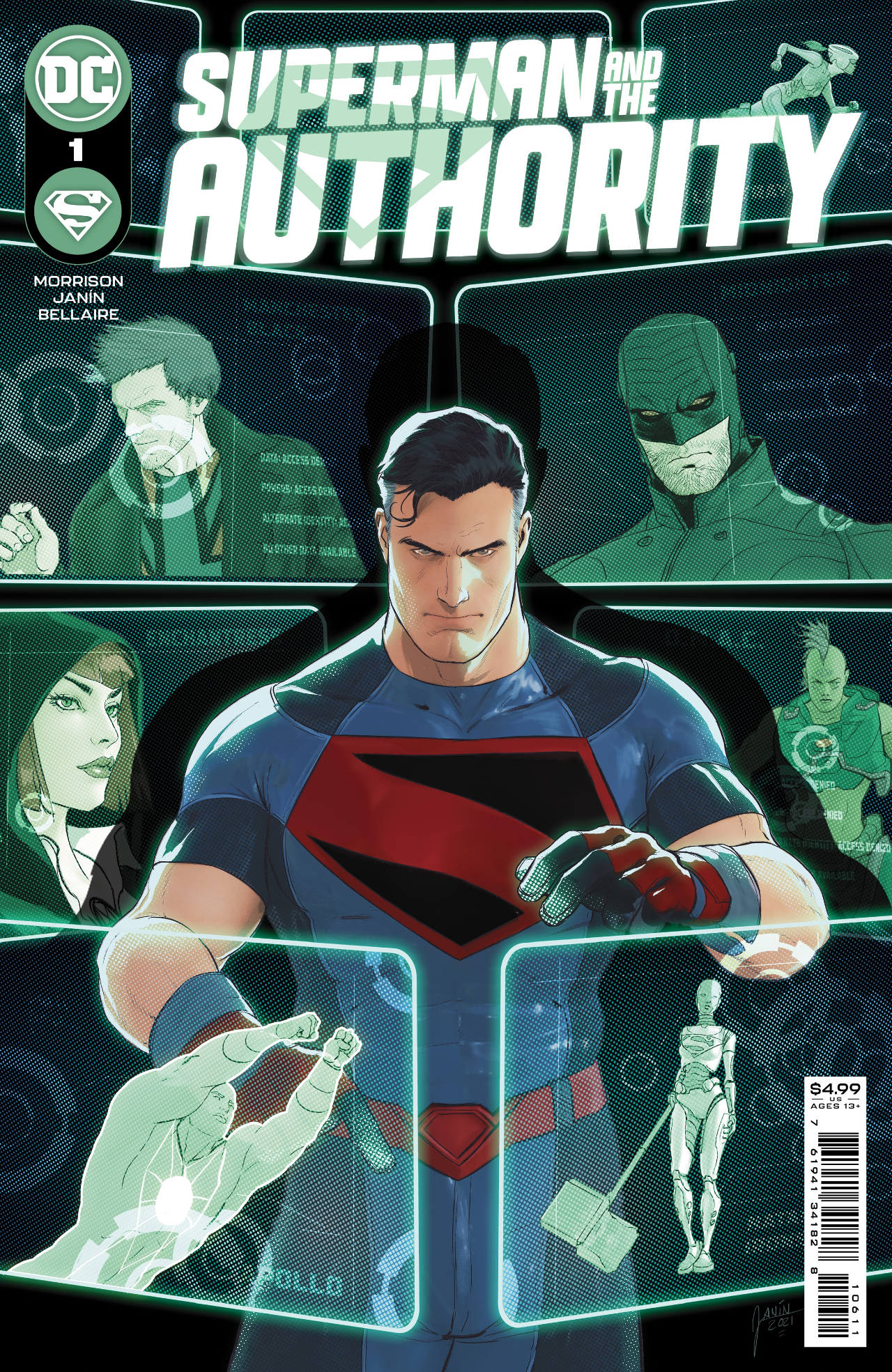 Grant Morrison returns to Superman and the Authority in a new team