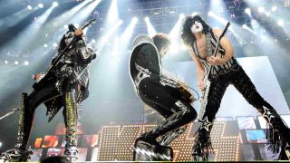 Kiss performing live in 2009