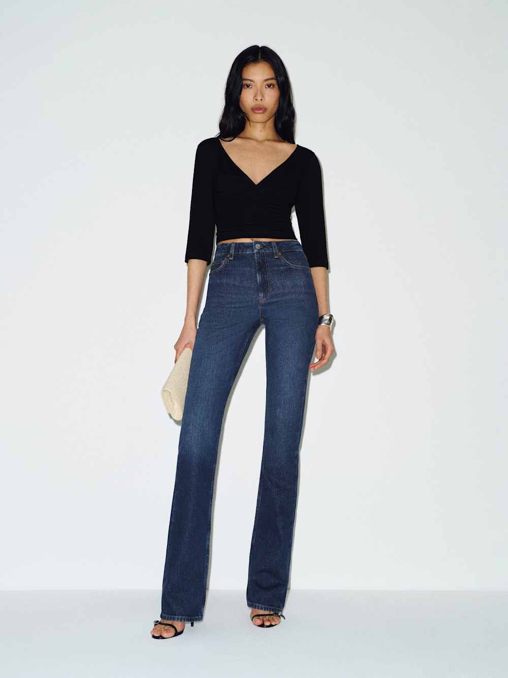Blair High Rise Baby Bootcut Jeans