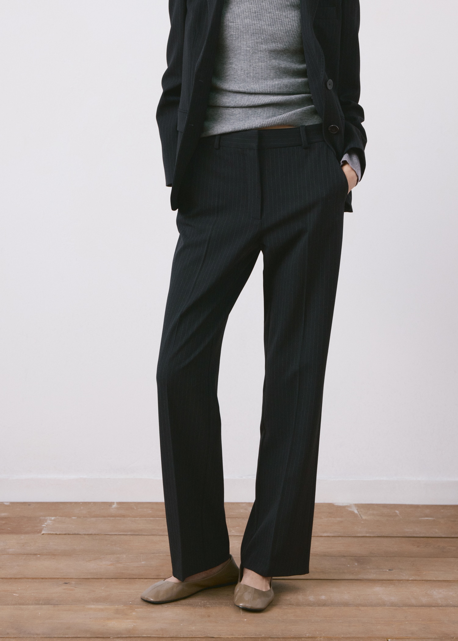 Straight-Fit Suit Trousers - Women | Mango United Kingdom