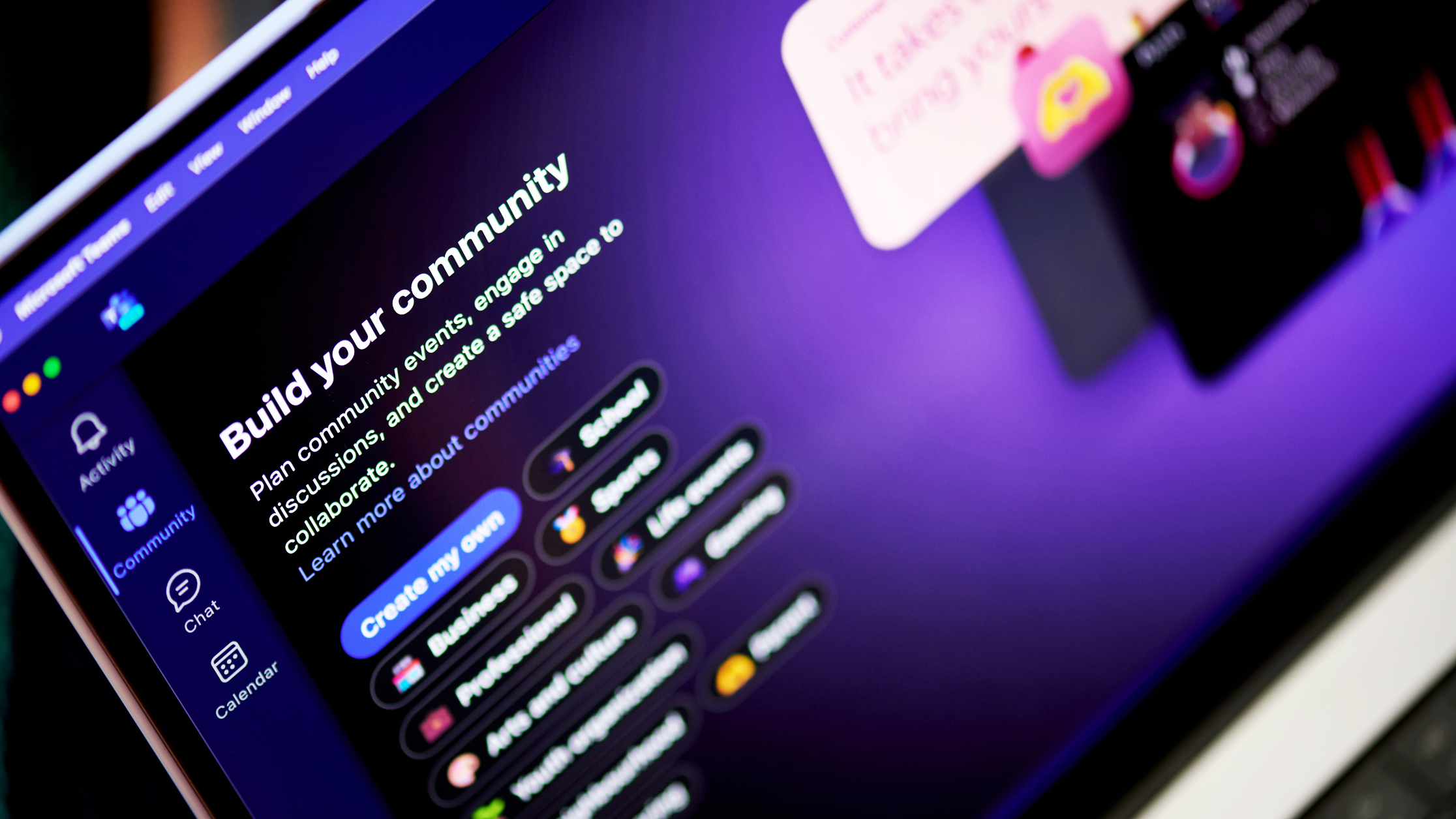 The Microsoft Teams app on a laptop arranged in New York, US, on Tuesday, June 25, 2024. Microsoft Corp. risks a hefty European Union fine after regulators accused the company of abusing its market power by bundling the Teams video-conferencing app to its other business software. Photographer: Gabby Jones/Bloomberg via Getty Images