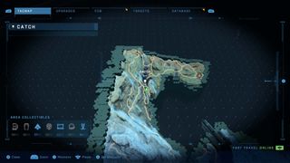 Halo Infinite campaign catch skull north island map