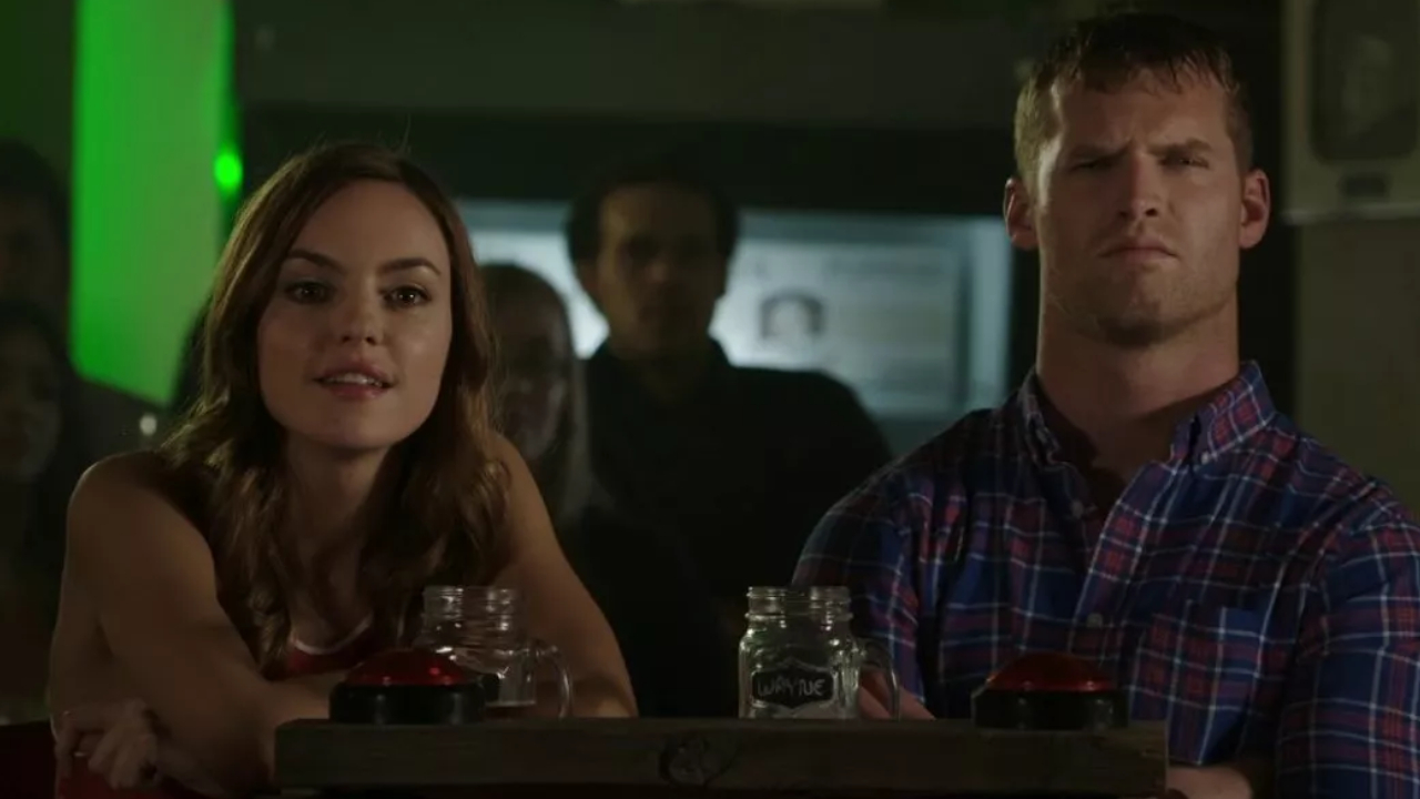 Michelle Mylett and Jared Keeso on Letterkenny