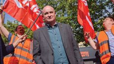 RMT union general secretary Mick Lynch