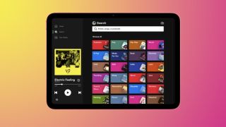 Spotify on iPad