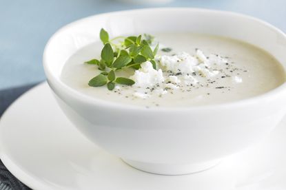Cauliflower and cheese soup