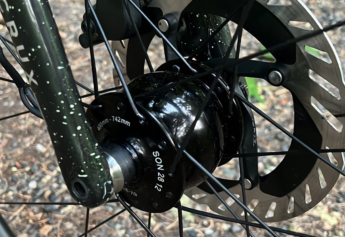 The Schmidt SON28 dynamo hub