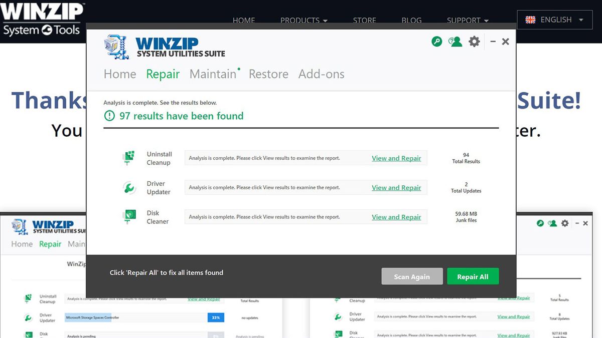 WinZip System Utilities Suite 3.19.0.80 download the new