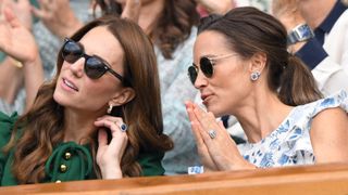 Catherine, Princess of Wales and Pippa Middleton in the Royal Box