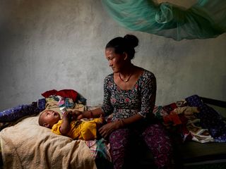 giving birth in nepal
