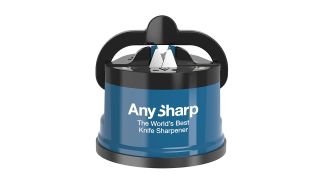 Best knife sharpener for safety: AnySharp Knife Sharpener with PowerGrip