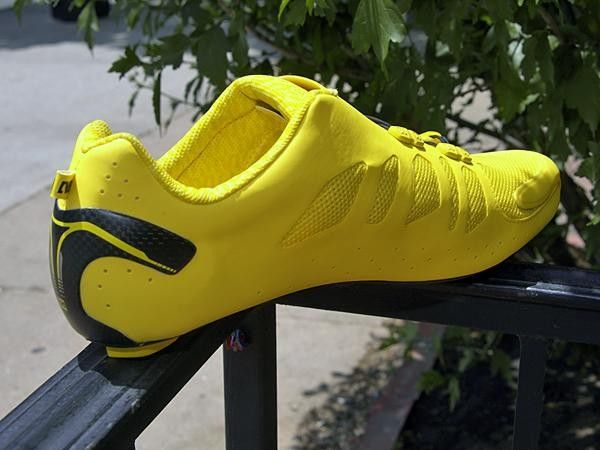 Mavic's Energy Frame upper uses almost no conventional seams to minimize irritation.
