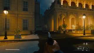 black ops 6 safe codes - a white truck parked in a dark alley next to Chateau de la Haute Lune.