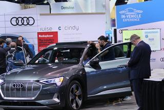 The In-Vehicle Experience drew a steady stream of attendees to the North Hall.