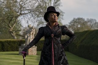 Adjoa Andoh as Lady Agatha Danbury queen charlotte