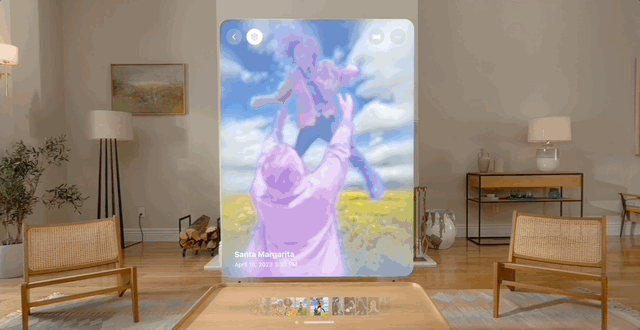Your old photos are getting a 3D makeover thanks to this huge Vision Pro update