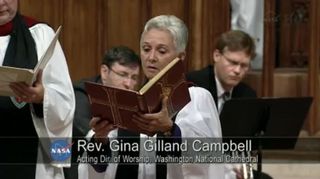 The Rev. Gina Gilland Campbell Reads at Armstrong Memorial