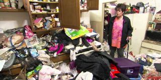 A clip from an episode of Hoarders.
