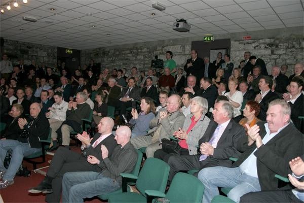 The crowd enjoyed what was a well-organised presentation