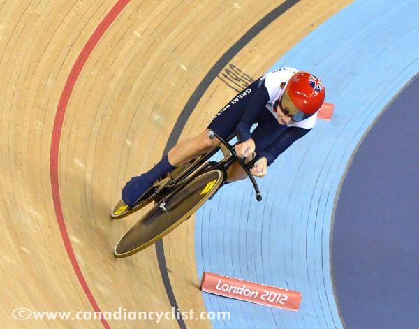 Laura Trott (Great Britain) won the 500TT and clinched the gold by 1 point
