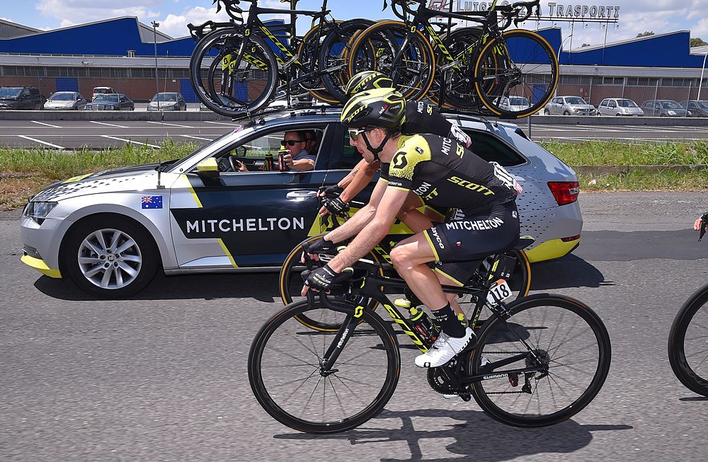 Simon Yates (Mitchelton-Scott) stage 4 at the Giro d'Italia