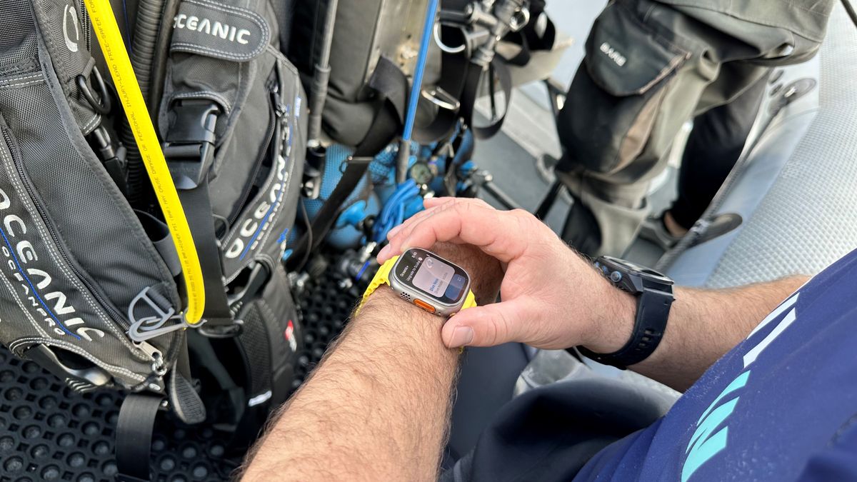 This expert did 15 dives with an Apple Watch Ultra — here's what happened Tom's Guide