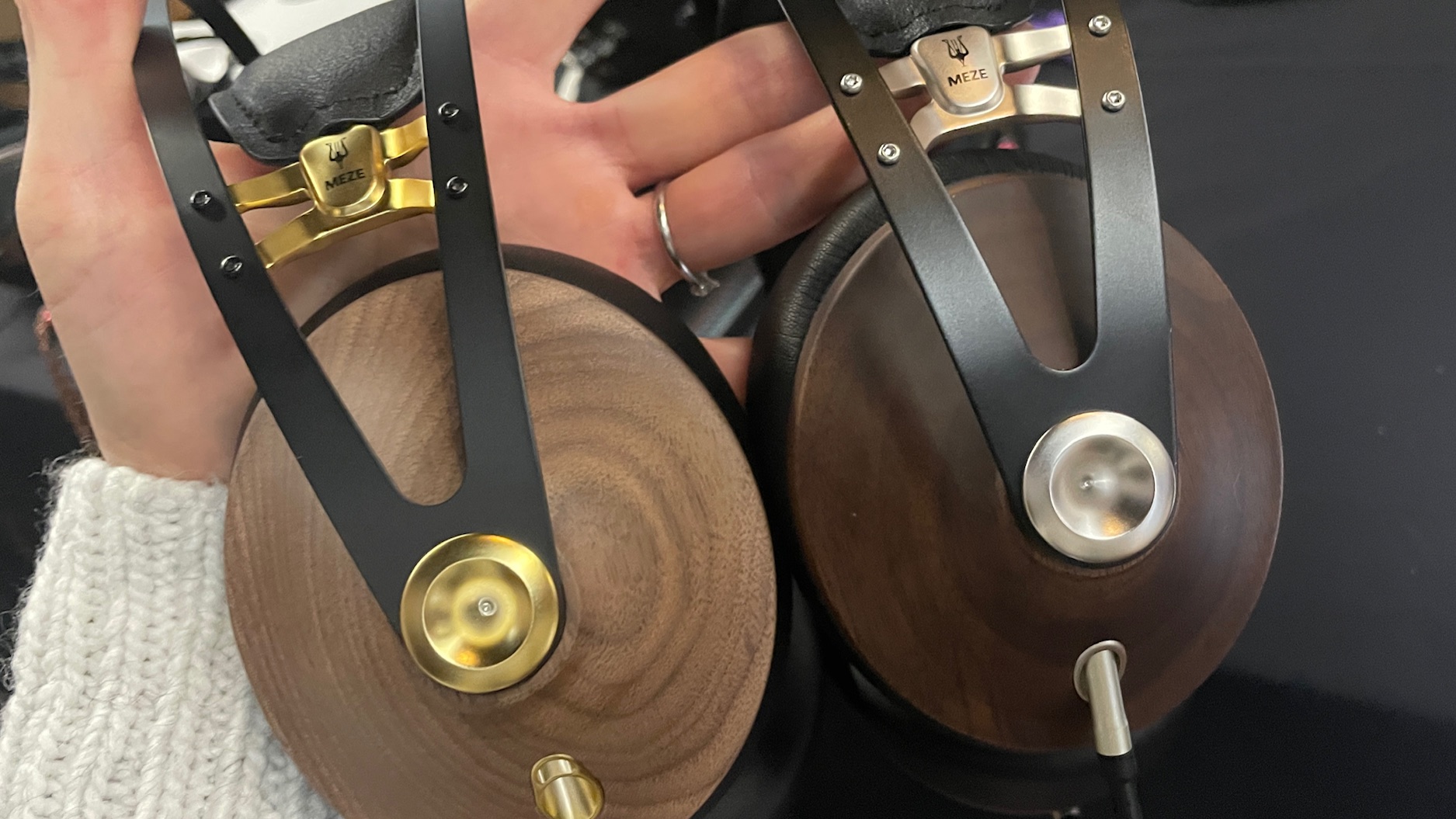 A selection of headphones TechRadar's audio editor got to try at the Paris Audio Show 2025, including options from Meze Audio, Yamaha and Audio-Technica