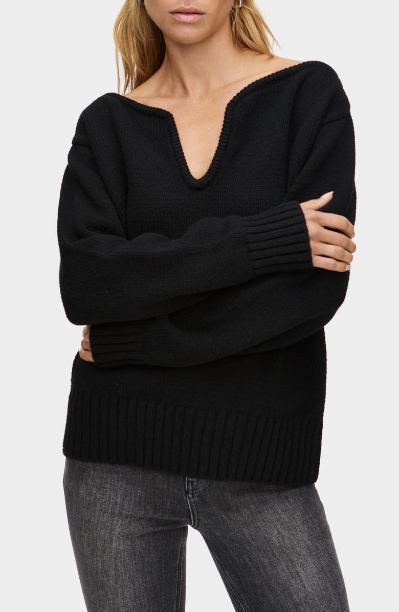 Dominique Wide Neck Sweater