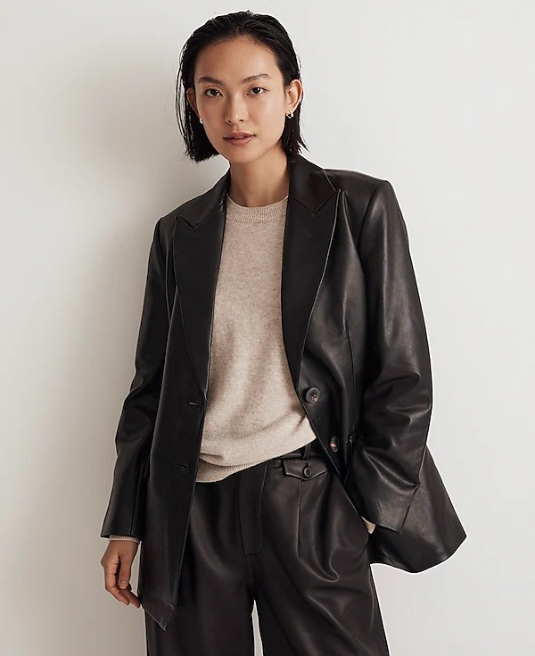 Madewell, o blazer grande de Bedford