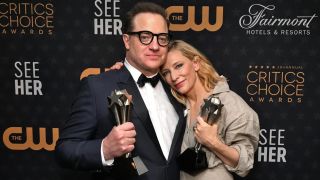 How to watch the Critics Choice Awards 2024. Pictured: Brendan Fraser and Cate Blanchett at the 2023 Critics Choice Awards