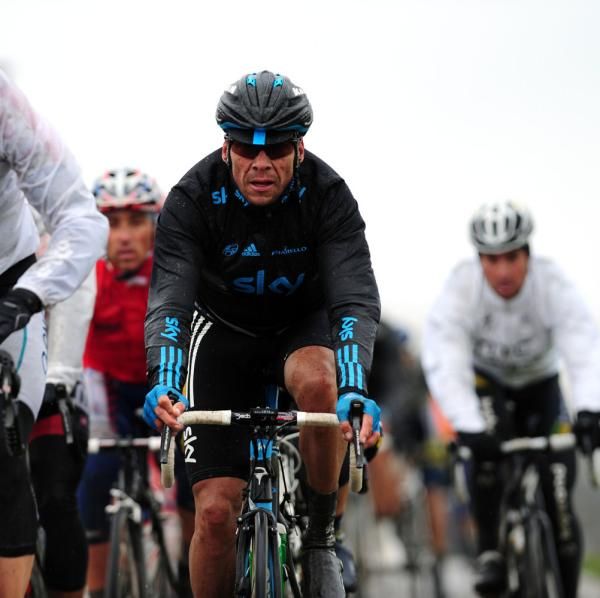 Jeremy Hunt (Team Sky) on the Haaghoke section