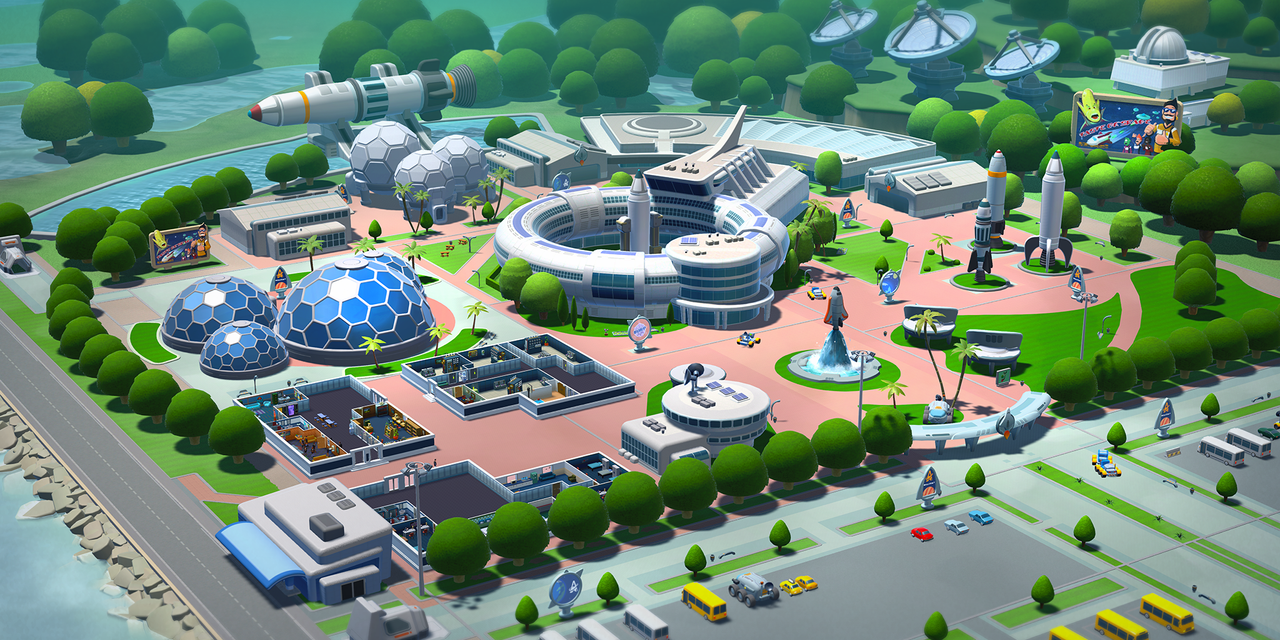 Two Point Campus Space DLC screenshots