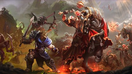 Warcraft 3 key art