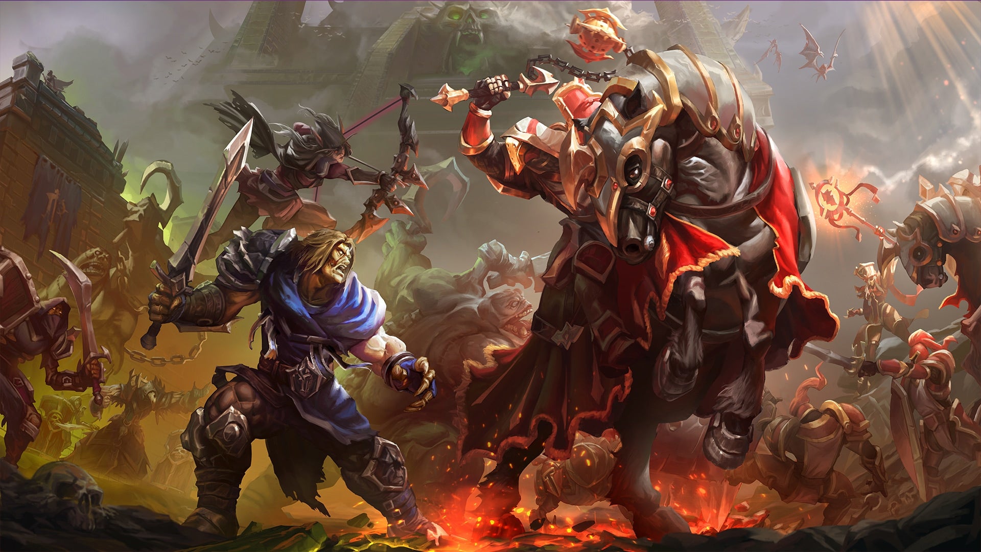 Warcraft 3 key art
