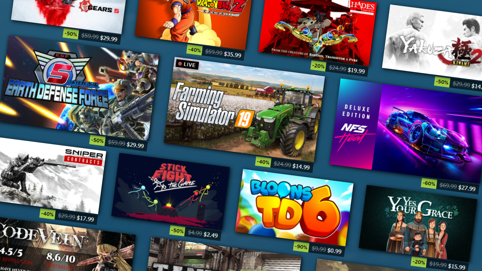 EXCELENTES JOGOS por MENOS de 5 REAIS AGORA no PC - STEAM SUMMER SALE 2020  