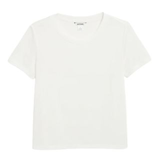 white v-neck classic t-shirt