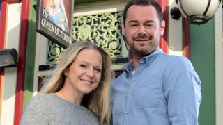 Danny Dyer and Kellie Bright as Mick and Linda Carter (BBC)